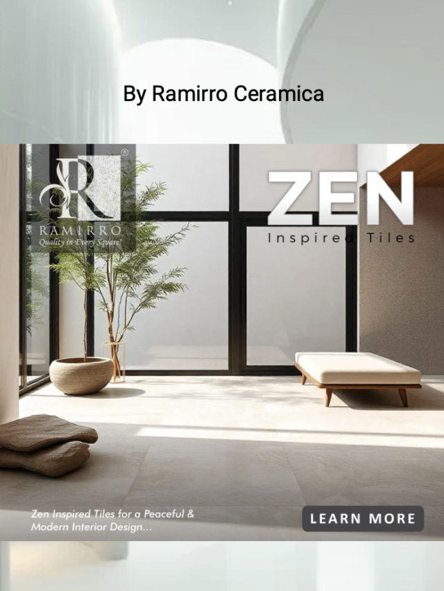 Embrace Tranquility: Zen-Inspired Tiles for Your Next Project by Ramirro Ceramica